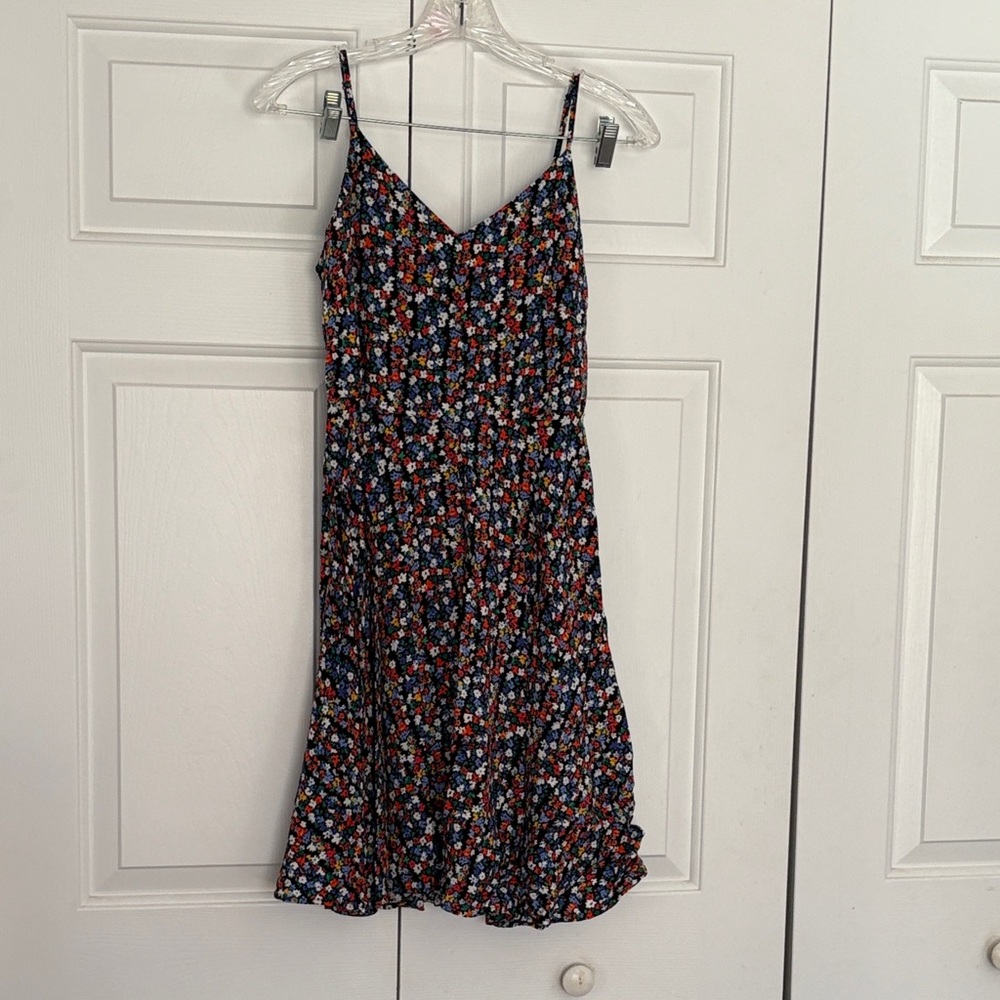 GAP Multicolor Floral Midi Dress